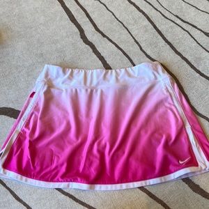 Nike Ombré pink and white shirt / Skort